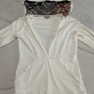 Burberry V-Neck Long Sleeve